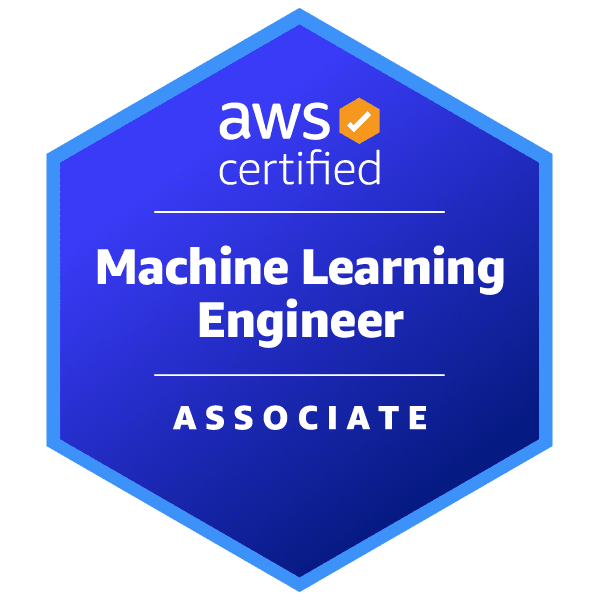 AWS Certified Machine Learning — Specialty badge
